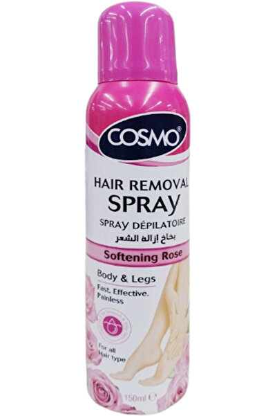 Cosmo Softening Rose Body&Legs Hair Removal Spray Depilatoire 150ml