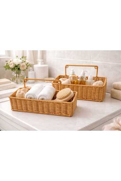 BAROTTİ Hasır Sepet/düzenleyici/banyo Düzenleyici