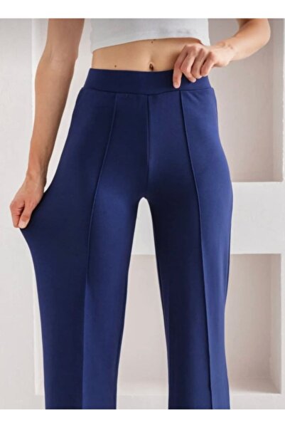 Om Wide Modal pants with a seam on the leg, comfortable and elegant