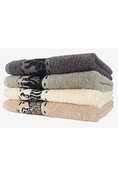 RootRise MALUNG منشفة حمام ذهبية MALUNG مقاس 70x140 كريمي كرونبورغ