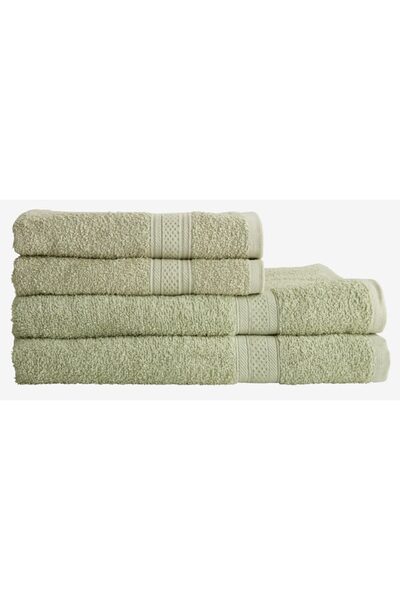 RootRise Uppsala Basic Bath Towel Uppsala 65X130Cm Light Green