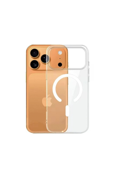 TFO iPhone 17 Pro Anti-Shock Case, Transparent, MagSafe, 1.5mm Big Hole, , Re...