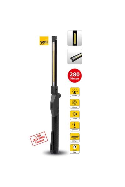 CETA FORM Katlanabilir LED Çalışma Lambası - Ultra Slim /280 Lümen