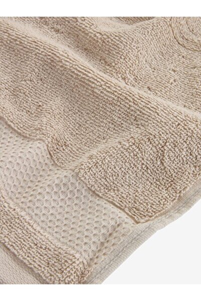 RootRise منشفة يد نورا الذهبية نورا مقاس 40x60 لون رملي