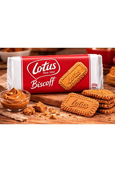 Evim Sepeti لوتس بيسكوف بسكويت الكراميل 125 جرام