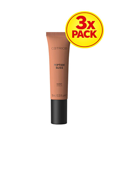 Catrice 3x PACK Peptide Bliss Glossy Lip Balm #040-toffee Touched 10 ml