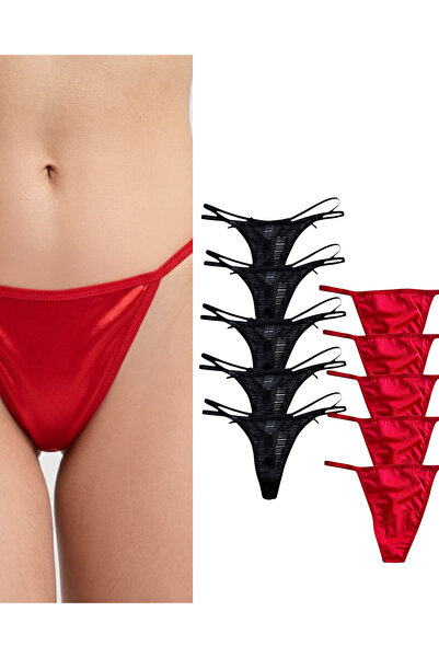 mrv women Kadın 10Lu String Tanga