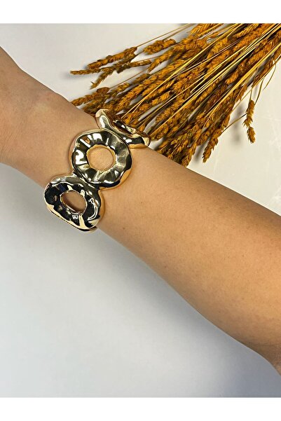 hand shey Premium Kelepçe | VIP Özel Seri | Xuping Tarzı Işıltı | Gold/Silver...