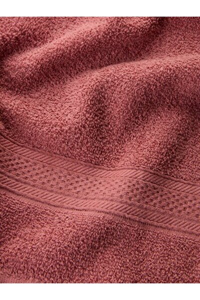 RootRise منشفة حمام أساسية من UPPSALA مقاس 65x130 باللون الوردي