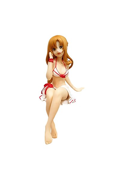Butic Anime Asuna Sword Art Online Yuuki Asuna Oturan Karakter Figür