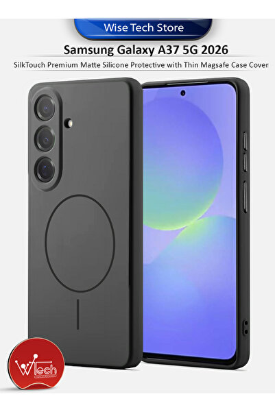 Wtech Samsung Galaxy A37 5G 2026 SilkTouch Premium Matte Silicone Protective ...