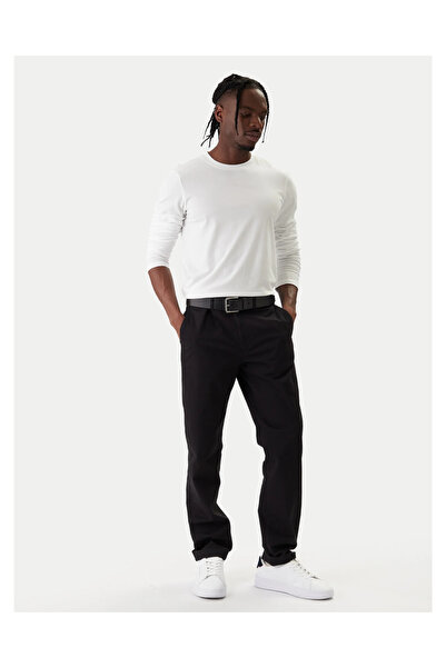 Tommy Hilfiger Denton Essential Chino Pants, Black, Straight Fit