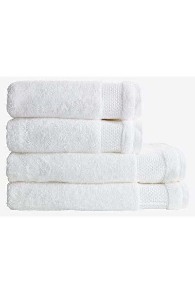 RootRise Nora Gold Hand Towel Nora 40X60 White
