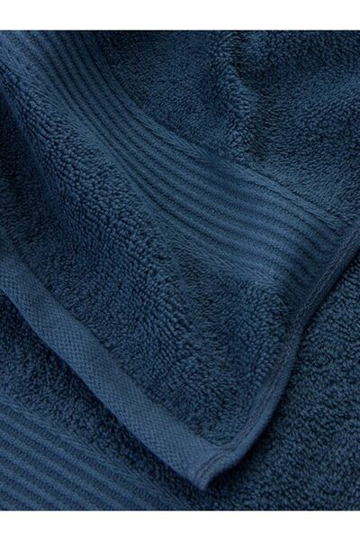 RootRise Karlstad Gold Large Bath Towel Karlstad 100X150 Navy Blue Kronborg