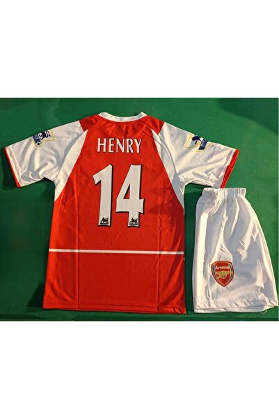 nesne giyim Arsenal 2005 Sezon Retro T. Henry 14 Numara Futbol Çocuk Forması ...