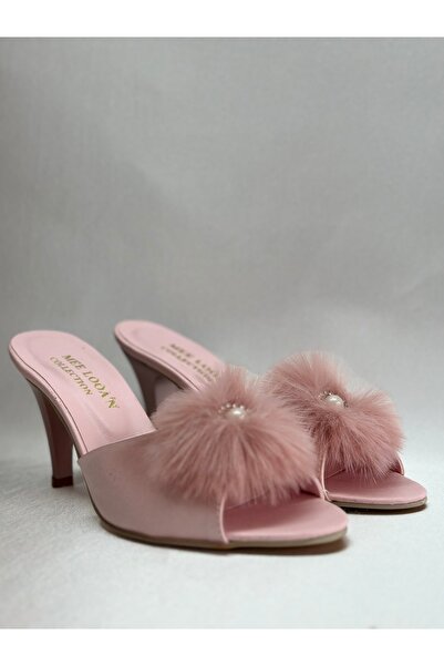 MOD10 Feather bridal drawing slippers