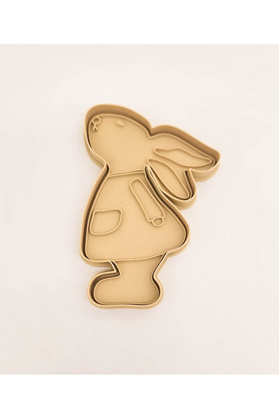 CESTOPİENO Rabbit Easter Dough Sculpting/ Cookie/ Ceramic/ Polymer 8 cm Mixed...