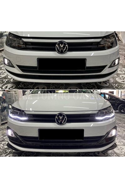 NamTuning Wv Yeni Polo 2017+ R Line Tampon Ön Flap Seti Sağ-sol
