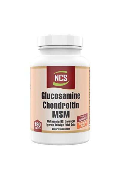 NCS Glucosamine Chondroitin Msm Collagen Zerdeçal 180 Tablet