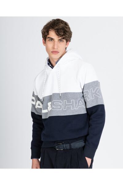 PAUL&SHARK سويت شيرت بقلنسوة للرجال