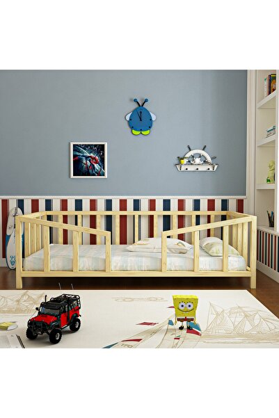 Givayo Mobilya Poem Montessori Yatak Karyola Doğal Ahşap