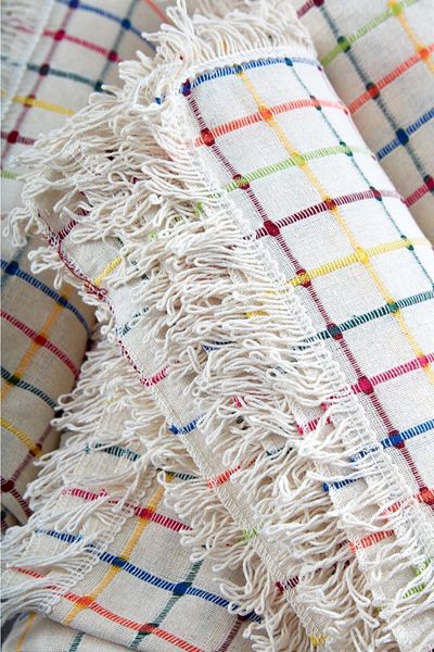 miss linda home collection Husă de canapea extensibilă multicoloră din bumbac 100% Buldan (180*200 cm)