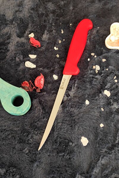 SürLaz Fileto Bıçağı 15 Cm Kaymaz Sap Paslanmaz Çelik