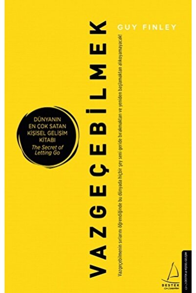 Destek Yayınları Vazgeçebilmek /guy Finley /