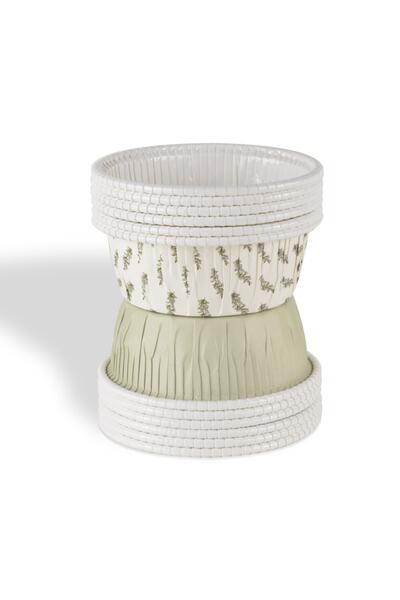 O'cup 12'li 300 Ml Yuvarlak Karton Fırın Kabı