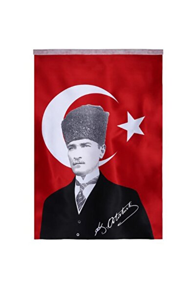 Raşel kumaş Kalpaklı Atatürk Posteri 70x100  cm
