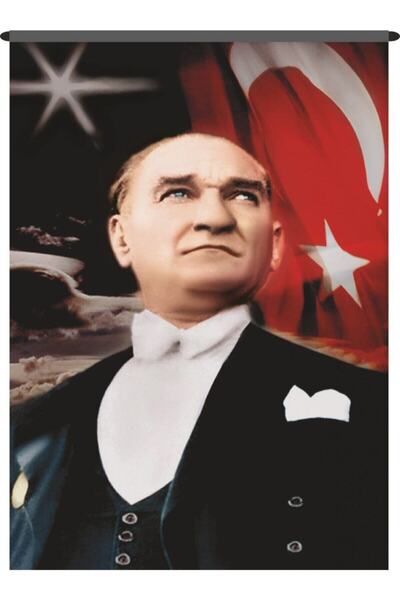 Raşel kumaş 200x300cm Atatürk Posteri