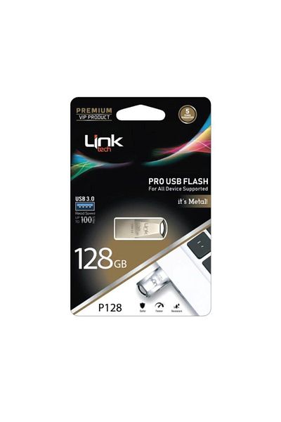 AteşTech Pro Premium 128gb Metal 100mb/s Usb Flash Memory
