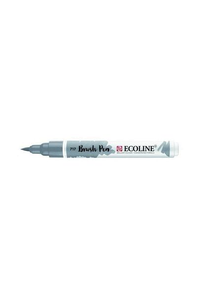 Talens Ecoline Brush Pen Brush Tip Pen 717 Cold Gray