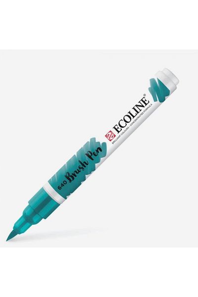 Talens Ecoline Brush Pen Brush Tip Pen 640 Bluish Green