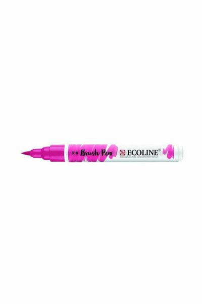 Talens Ecoline Brush Pen Brush Tip Pen 318 Carmine
