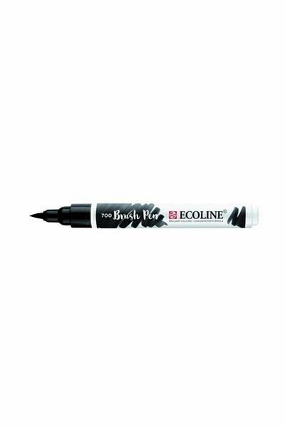 Talens Ecoline Brush Pen Brush Tip Pen 700 Black