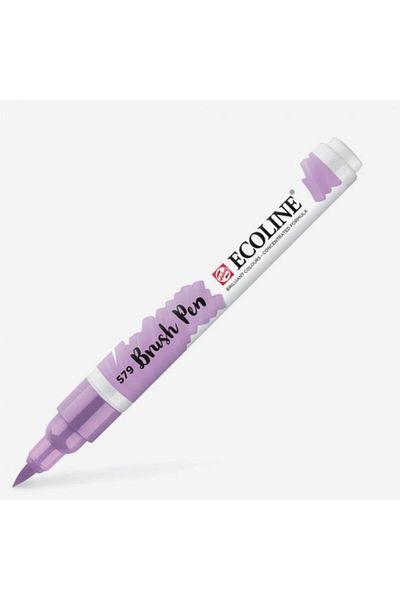 Talens Ecoline Brush Pen Brush Tip Pen 579 Pastel Violet