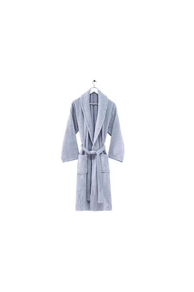 Menderes Home Γκρι Μπουρνούζι Medium Bukle Cotton Collection
