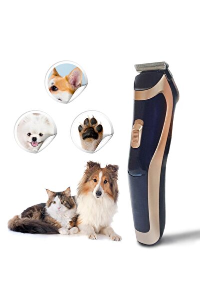 Janva Hk-3000 Şarjlı Kablosuz Kedi Köpek Tıraş Makinesi Evcil Hayvan Tüy Kesm...