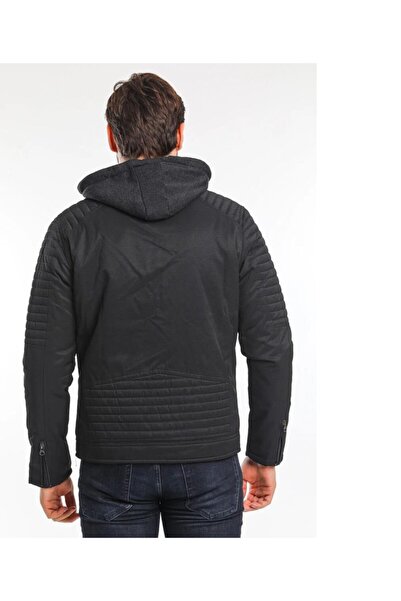 Slazenger Ανδρικό Μπουφάν & Παλτό Harpoon Μαύρο