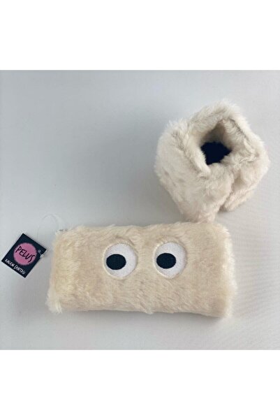 Dolphin Peluş Masa Kalemliği & Peluş Kalem Çantası 2'li Set