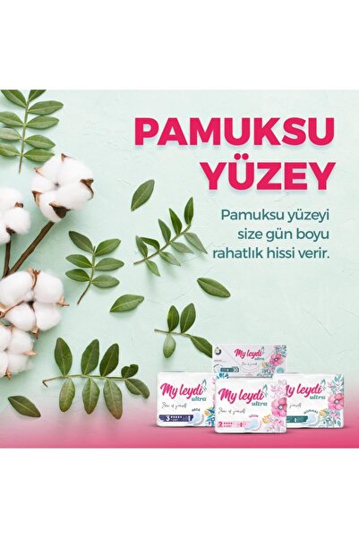 MYLEYDİ Ultra Hijyenik Ped Gece 84 Adet (12 Paket )