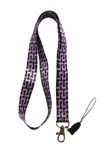 StormiStoretr Siyah Kedi Boyun Ipi Ve Telefon Askısı