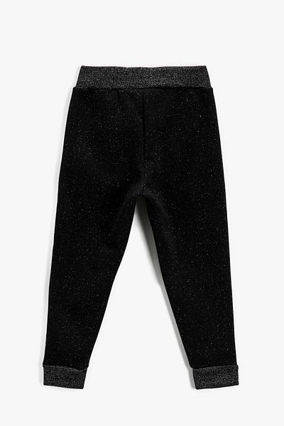 Koton Girl's Black Sweatpants 2KKG47746OK