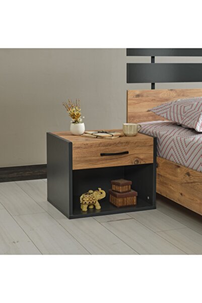 Aşk Mobilya Dante Çekmeceli Çok Amaçlı Ayaksız Komodin