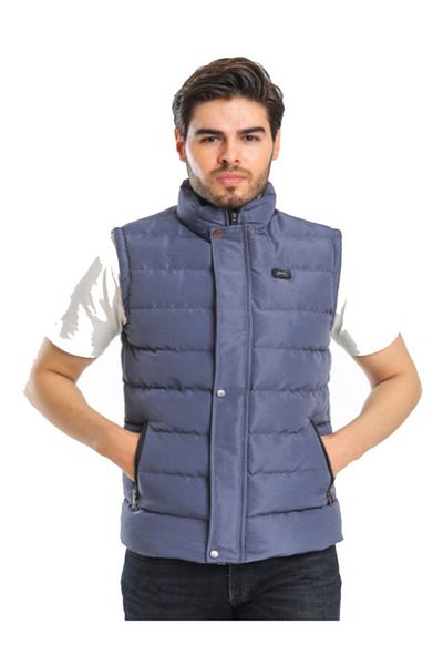 Slazenger Мъжки елек Zula - цвят петрол, модел St21ye010-825