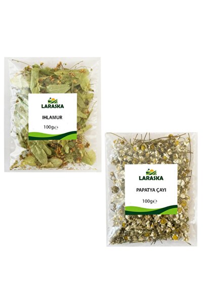 Laraska شاي الزيزفون والبابونج - عبوة شاي الشتاء 200 جرام