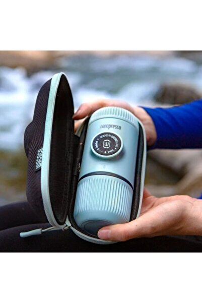 Genel Markalar Nanopresso Manuel Espresso Makinesi - Buz Mavisi