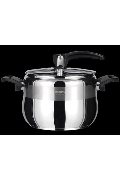 Amboss Amber 10 Liter Classic Pressure Cooker Black Amb-4523