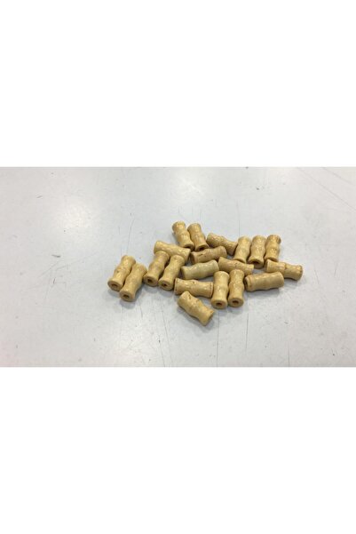 SinAksesuar خرز بامبو مصقول 15x6 مم 150 قطعة